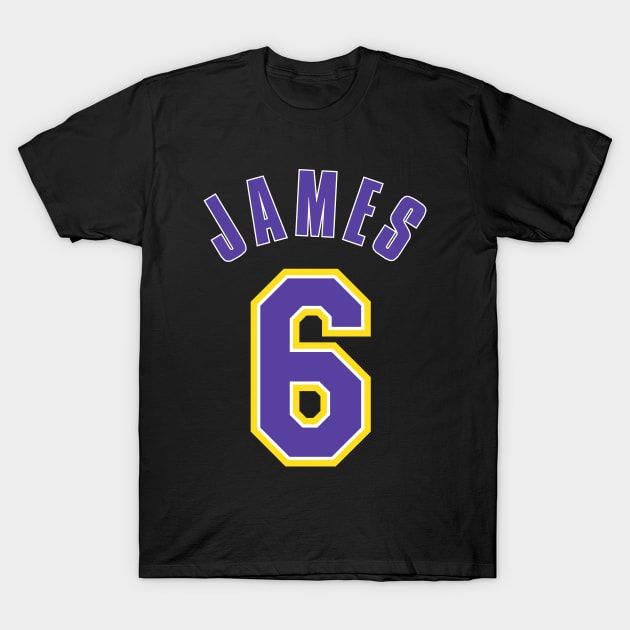 Lebron T-Shirt by Buff Geeks Art